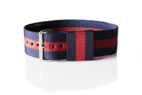 CNS Watch Bands Original Straps RAF Strap Navy and Red