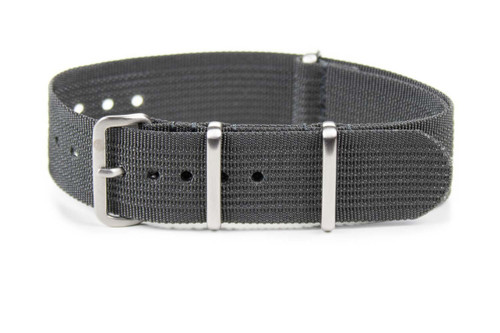 CNS Watch Bands Ribbed Straps Ribbed strap Anthracite