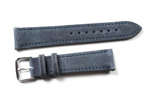 Kvarnsjö Leather Classic watch band Classic Gray