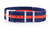 CNS Watch Bands New Deluxe strap Deluxe Strap Navy and Red