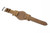 Brown bund watch strap