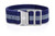 Paratrooper Strap Navy and Wide Gray | CNS Watch Bands
