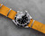 CNS Watch Bands Ribbed Straps Ribbed strap Dirty Orange