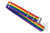 Nylon watch strap rainbow