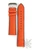 Orange cordura watch strap