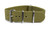 CNS Watch Bands Ribbed Straps Ribbed strap Olive