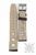 Rally Watch Strap – Black with Red Stitching