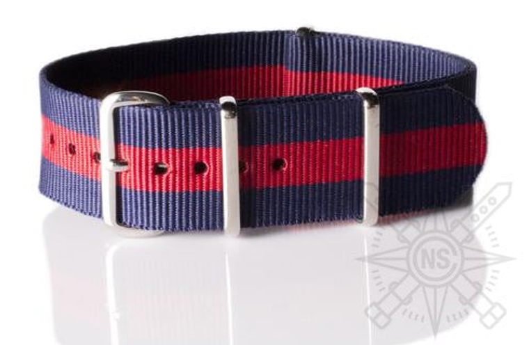 CNS Watch Bands Standard Strap Standard Strap Navy and Red