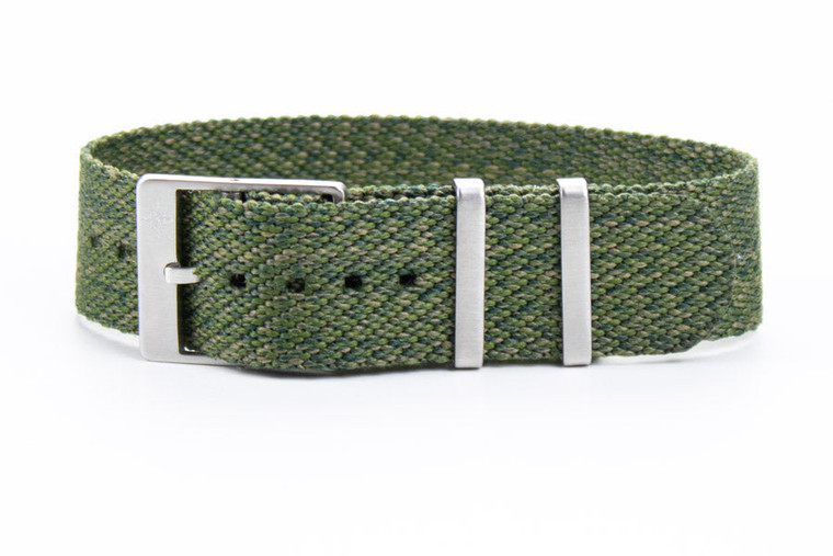 Adjustable Single Pass Strap Tonga Green | CNS & Watch Bands