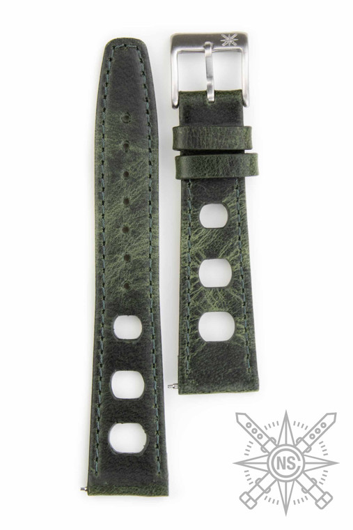 Rally Watch Strap – British Racing Green