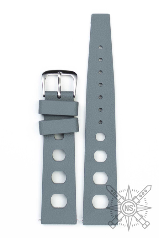 Tropic sport rubber watch strap gray