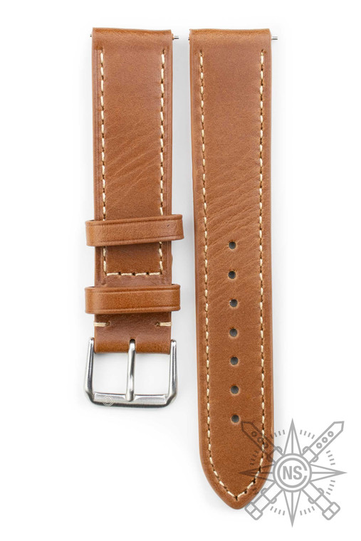 Kvarnsjö Leather Classic watch band Classic Tanned