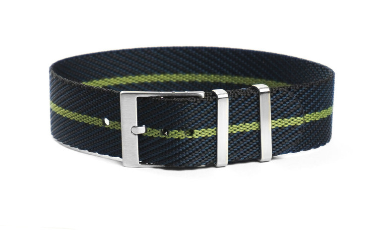 CNS Watch Bands Adjustable Single Pass Strap Adjustable Single Pass Strap Midnight and Forest