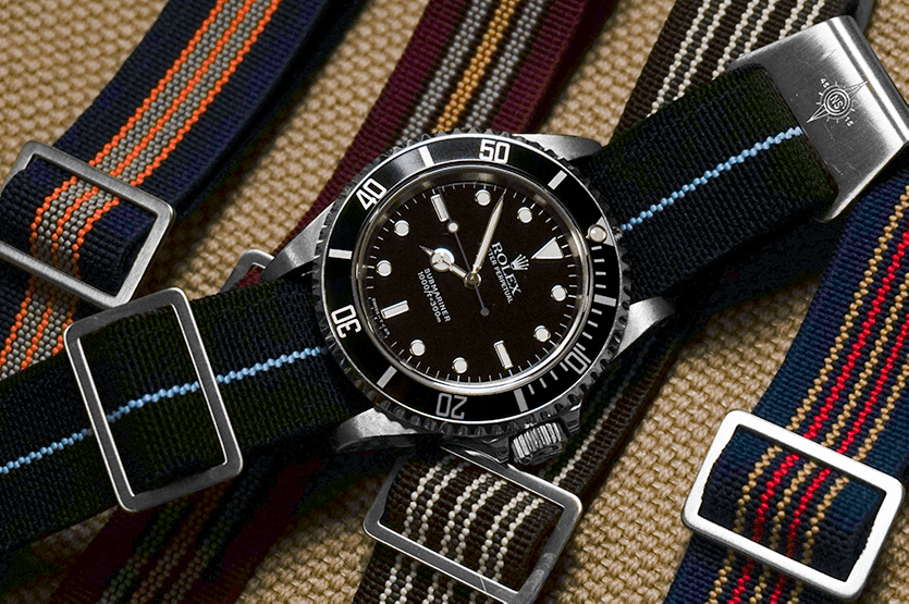 Marine Nationale Strap Black and Blue