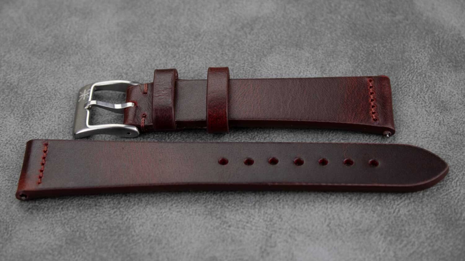 20mm Row-Stitched Watch Straps