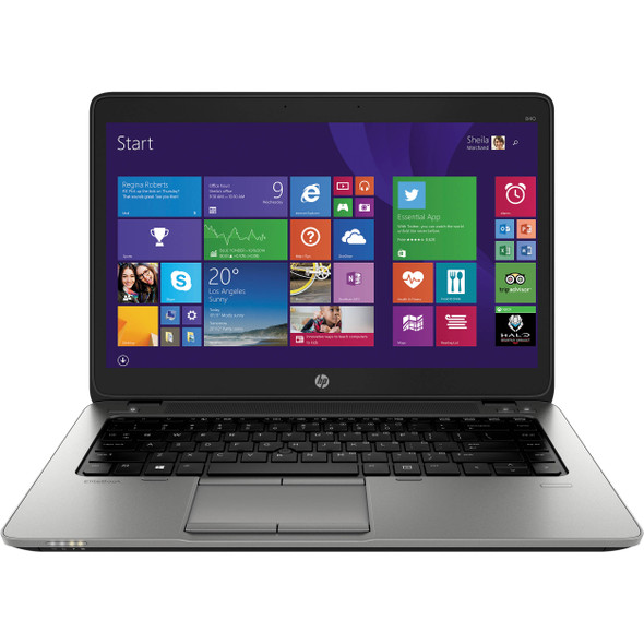 HP Elitebook 840 G2 14" Laptop Intel i5 2.3GHz 8GB 256GB SSD Windows 10 Pro  | Refurbished