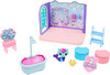 Gabby's Dollhouse Deluxe Room Primp and Pamper Bathroom with Mercat Figure