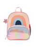 Skip Hop Spark Style Little Kid Backpack- Rainbow Design