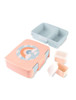 Skip Hop Spark Style Bento Lunch Box- Rainbow Design
