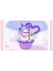 Keeppley Sanrio Cupcake Series - Kuromi Grape Cupcake Building Block Toys