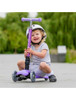 Bold Cube Purple Unicorn Teeny Fold 3 Wheel Scooter Flashing Wheels