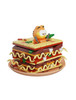 Pantasy x Garfield Food Series Lasagna Collectible Building Blocks