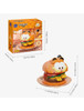 Pantasy x Garfield Foodie Series Hamburger Collectible Building Blocks