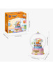 Pantasy x Garfield Crystal Ball Series Birthday Cake Collectible Building Blocks