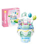 Keeppley Cinnamoroll Marshmallow Ice Cream Cone Building Blocks