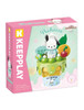 Keeppley Pochaco Green Grape Ice Cream Cone Building Blocks