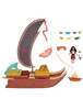 Disney Moana 2 Adventure Canoe Playset w/ Mini Doll & Accessories