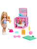 Barbie Family & Friends Chelsea Puppy Carrier Playset w/ Small Dog & Accessories