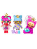 XOX Kweenie 3-Pack Quirky 4" Collectible Figure w/ Display Case