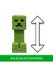 Minecraft Movie Creeper 4" Collectible Action Figure with Accessories