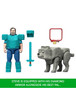 Minecraft The Movie Steve and Wolf 4" 2-Pack Collectible Action Figure