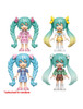 Qman Hatsune Miku Four Seasons Spring, Lemon Tea, Autumn & Christmas (Selected in Random) Building Blocks