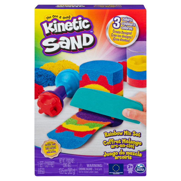 KINETIC SAND RAINBOW MIX SET
