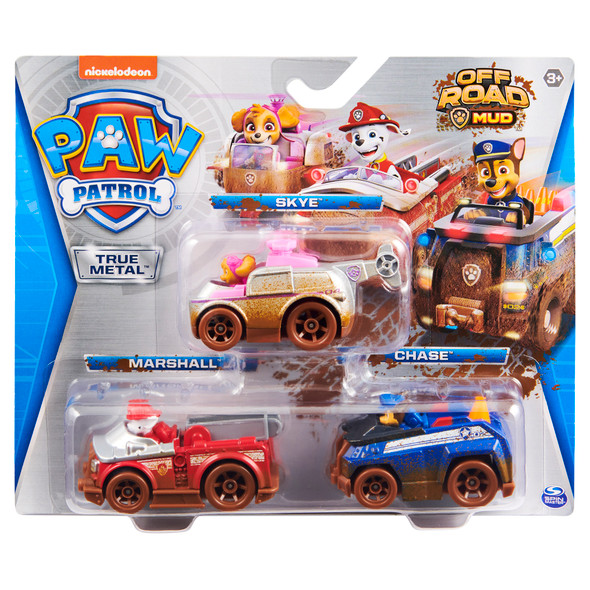 PAW PATROL DIE-CAST 3PK GIFT PACK