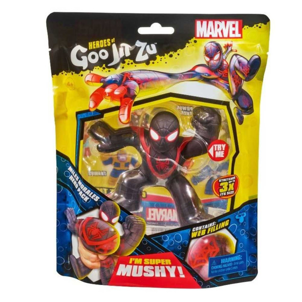 Heroes of Goo Jit Zu S4 Marvel Miles Morales Hero Action Figure 