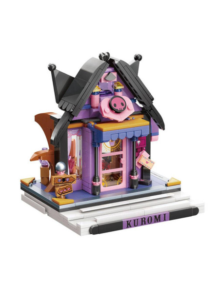 Keeppley Sanrio Character Series Kuromi Astological Cabin Street Scenes Building Blocks