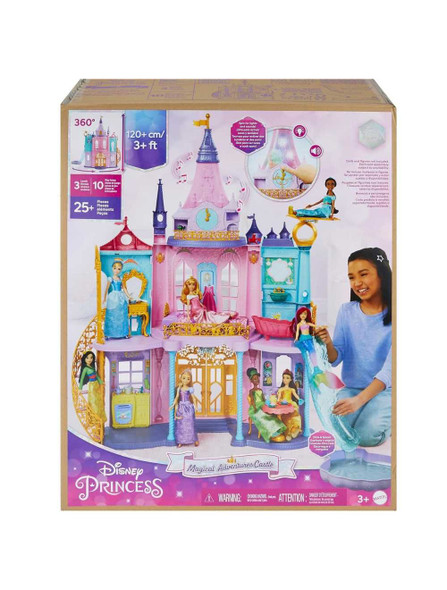 Disney Princess Dream Castle With Lights, Sounds & Accessories (Dolls Not Included)