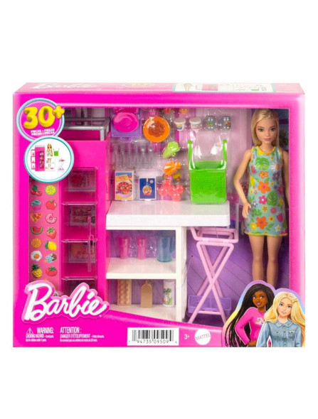 Barbie Doll & Dream Pantry Set With Accessories