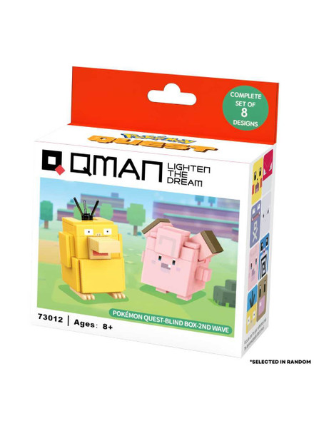 Keeppley Pokemon Characters Quest Blind Box W2 (Selected In Random) Building Blocks