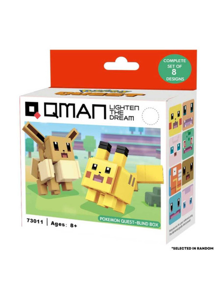 Keeppley Pokemon Characters Quest Blind Box W1 (Selected In Random) Building Blocks