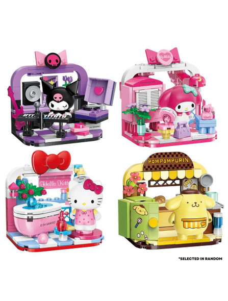 Keeppley Sanrio Characters Fun At Home Blind Box (Selected In Random) Building Blocks