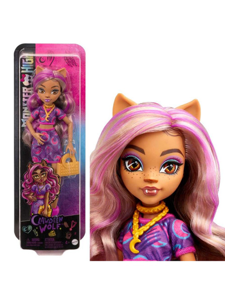Monster High Clawdeen Wolf Articulated Fashion Doll With Accessories