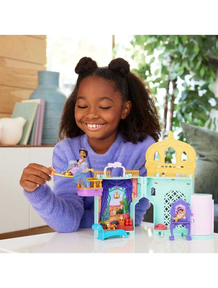 Disney Princess Jasmine Doll & Castle House Playset With Accessories