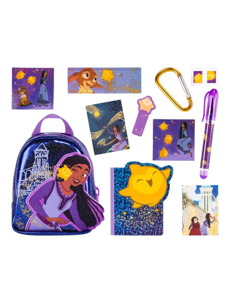 Real Littles S6 Disney Wish Mini Backpack With Mini Stationery