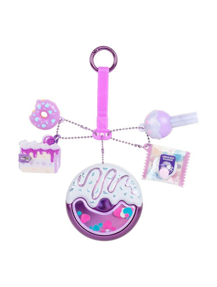 Real Littles S8 Tiny Tins Donut Design Bag Keychain With Mini Stationery