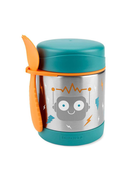 Skip Hop Spark Style Food Jar- Robot Design
